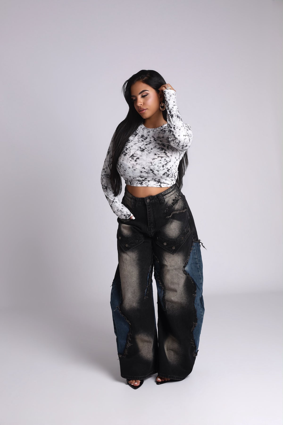 TOP GREY VINTAGE - MIL