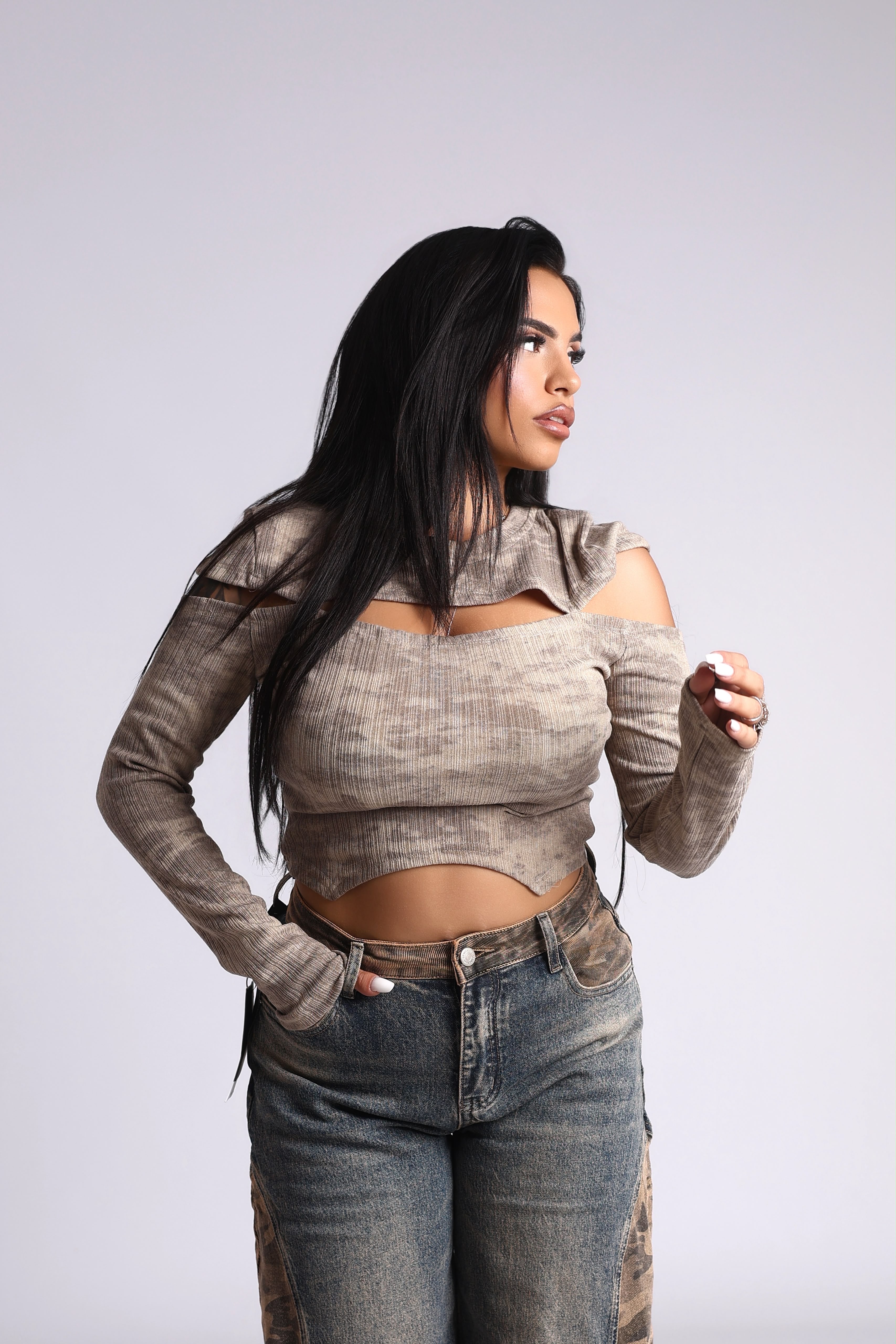 MAGLIA BEIGE SUNSET - MIL