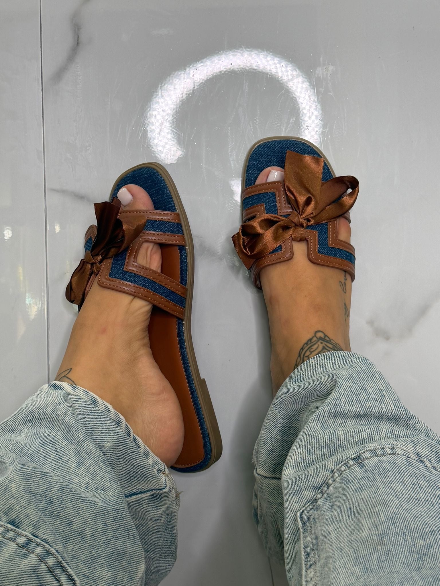 CIABBY MOD HERMMES - DENIM BLUE