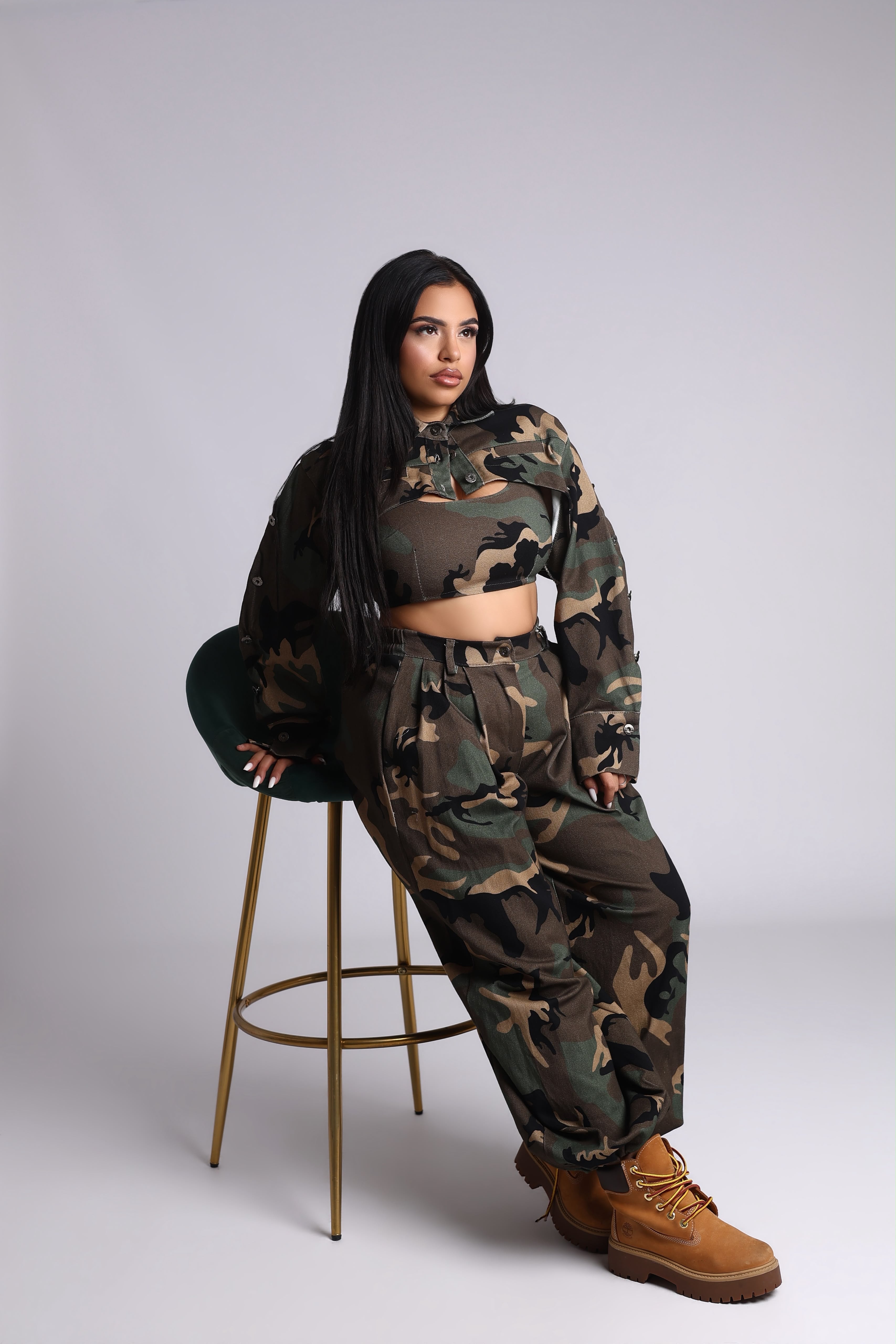 COORDINATO DENIM MILITARY - MIL