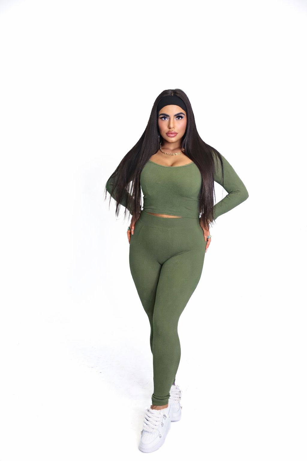 COORDINATO FIT BASIC - GREEN